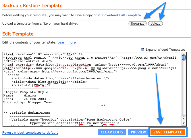 Blogger Save Template-2